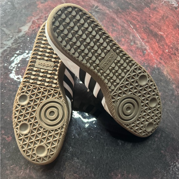 Adidas Samba OG Sneakers White Black Gum Sole Men’s Size 12 - Picture 6 of 7